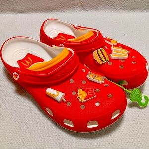 New McDonald's Crocs MCDXCROCS
